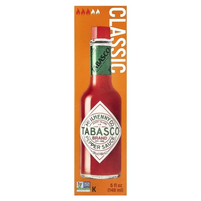 Tabasco, Перечный соус, классический, 148 мл (5 жидк. Унций)