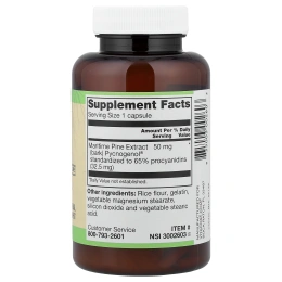 Vitacost, Pycnogenol®, 50 мг, 90 капсул