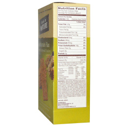 Back to Nature, Многозерновые хрустящие хлебцы с льняным семенем, 5.5 унций (156 г)