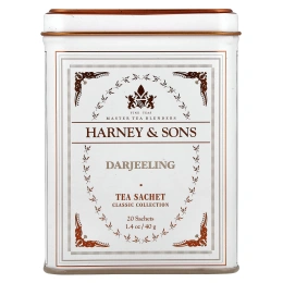 Harney & Sons, Classic Collection, Дарджилинг, 20 чайных пакетиков, 40 г (1,4 унции)