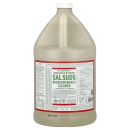 Dr. Bronner's, Sal Suds, биоразлагаемое очиститель, сибирская пихта и ель, 3,8 л (1 галлон)