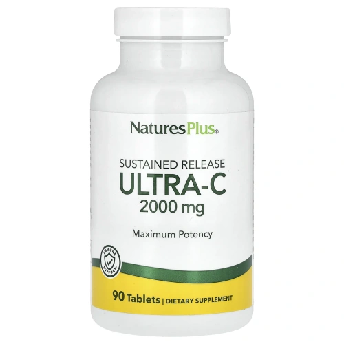 Nature's Plus, Ультра-C, 2000 мг, 90 таблеток