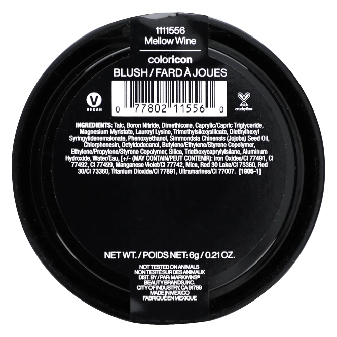 wet n wild, ColorIcon, румяна, оттенок 111556 «Сладкое масло», 6 г (0,21 унции)