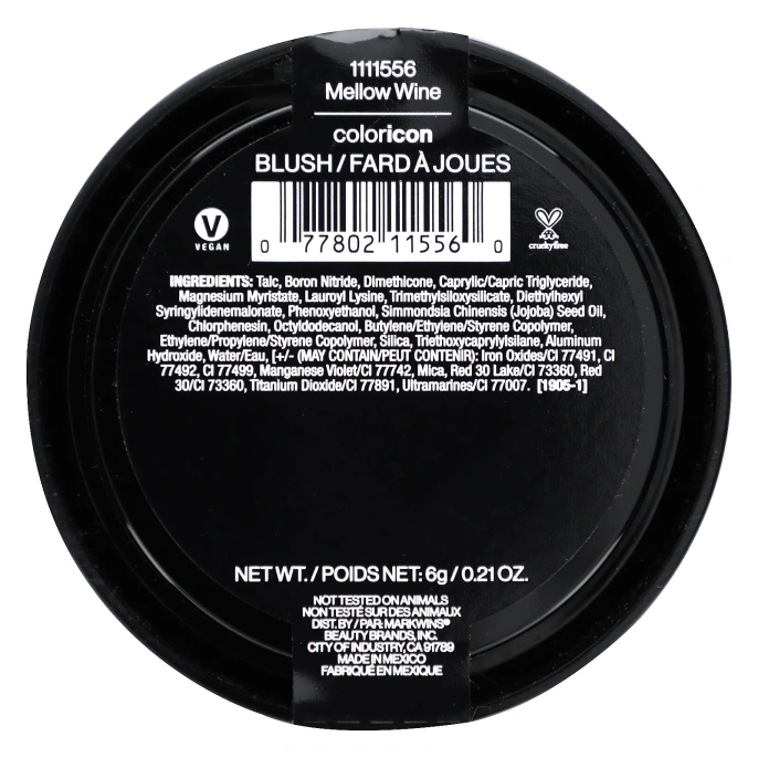 wet n wild, ColorIcon, румяна, оттенок 111556 «Сладкое масло», 6 г (0,21 унции)