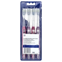 Oral-B, Улучшенная зубная щетка, среднего размера, 4 шт. В упаковке