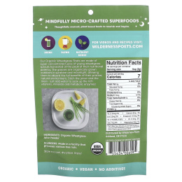 Wilderness Poets, Органический порошок сока ростков пшеницы, 3,5 унции (99 г)