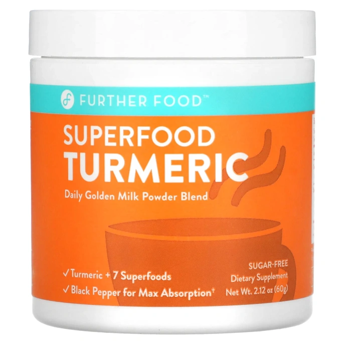 Further Food, Superfood Turmeric, 2.12 oz (60 g)