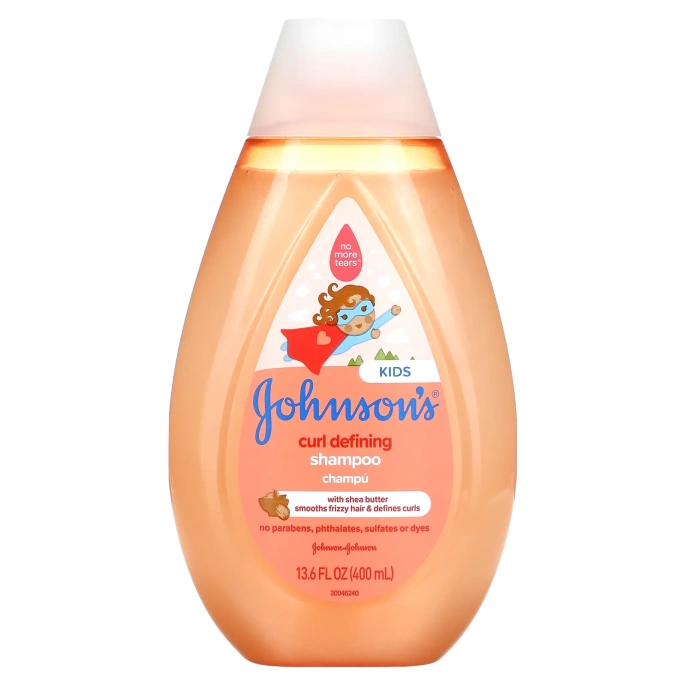 Johnson's Baby, Для детей, серия «Укрощение кудряшек», шампунь, 400 мл