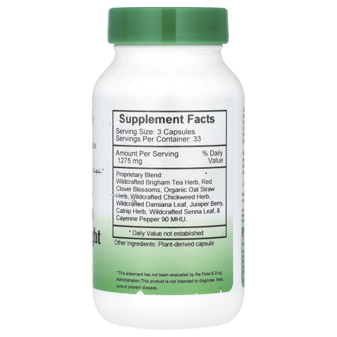 Christopher's Original Formulas, Metaburn Herbal Weight Formula, 1275 мг, 100 вегетарианских капсул (425 мг на капсулу)