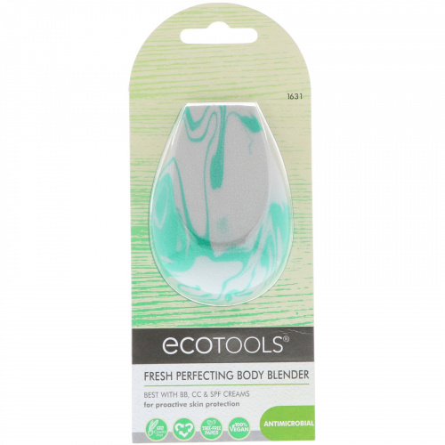 EcoTools, Свежий блендер для тела для идеального вида, 1 губка