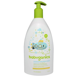 BabyGanics, Особо мягкий, увлажняющий лосьон для ежедневного использования, без отдушек, 17 жидких унций (502 мл)