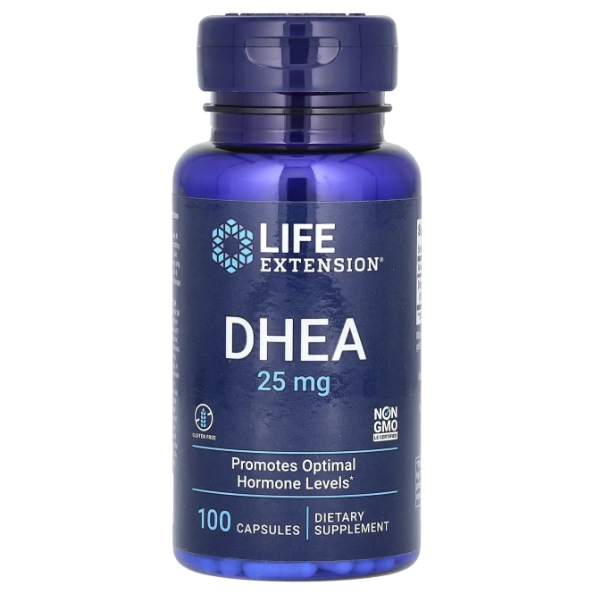 Life Extension DHEA 25 мг, 100 капсул