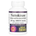 Natural Factors, Наттокиназа, 100 мг, 60 вегетарианских капсул
