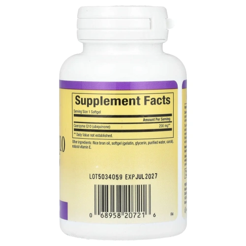 Natural Factors, коэнзим Q10, 200 мг, 30 капсул
