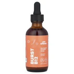 JoySpring, Burst B12, комплекс витаминов группы B, 60 мл (2 жидк. унции)