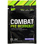 MusclePharm, Combat Предтренировочная формула, Голубая малина, 0,33 унц. (9,3 г) пробная расфасовка