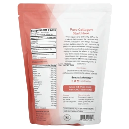 Zint, Говяжий коллаген от коров на травяном откорме, гидролизованный коллаген типов I и III, 454 г (16 унций)