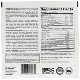 SAN Nutrition, Fierce с T-Drive, революционная предтренировочная формула с T-усилением, тропическое манго, 0,69 унции (19,637 г)