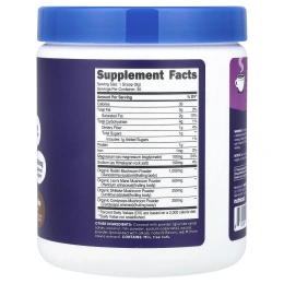 Nutricost, NutriZen™ Unwind, адаптогенный грибной напиток, со вкусом шоколада, 258 г (9,2 унции)