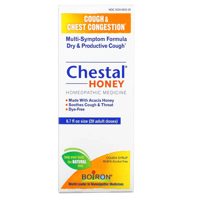 Boiron, Chestal Honey, сироп от кашля, 200 мл (6,7 жидк. унции)