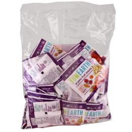 YumEarth, Органический фруктовый перекус, банановый взрыв, клубничный заряд, очень вишневая вишня, идеальный персик, 50 пакетиков для перекуса, 0,7 унций (19,8 г) каждый