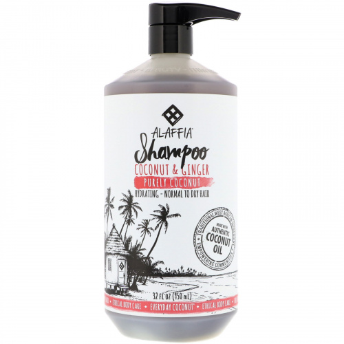 Everyday Coconut, Shampoo, Hydrating, Normal to Dry Hair, Purely Coconut, 32 fl oz (950 ml)