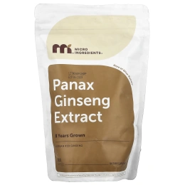 Micro Ingredients, экстракт женьшеня обыкновенного Panax, 300 мягких капсул (750 мг в 1 капсуле)