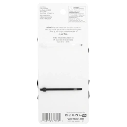 Scunci, Заколки-крабы No Slip Grip, удерживают волосы весь день, 2 штуки