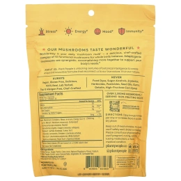 Plant People, WonderDay®, жевательные мармеладки с грибами, дикая малина, 60 жевательных таблеток