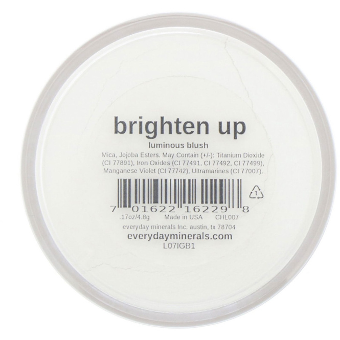 Everyday Minerals, Щеки, сияющие румяна, 0,17 унций (4,8 г)