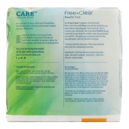 Seventh Generation, Свобода и чистота. Ультра-тонкие прокладки с крылышками, Ночные, 14 прокладок