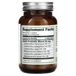 Flora, Udo's Choice, пробиотик для взрослых, 60 капсул