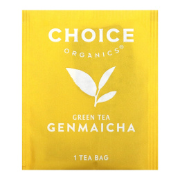 Choice Organic Teas, Зеленый чай, генмайча, 16 чайных пакетиков, 29 г (1,02 унции)