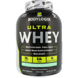 Bodylogix, Ultra Whey, мятный шоколад, 4ф. (1,8 кг)