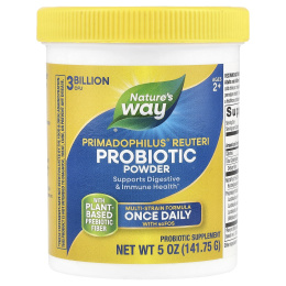 Probiotic Nature's Way Primadophilus Пробиотик порошок, содержащий несколько штаммов + scFOS (141,75 г)