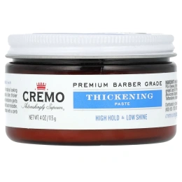 Cremo, Паста для укладки волос Premium Barber Grade, утолщение, 4 унции (113 г)