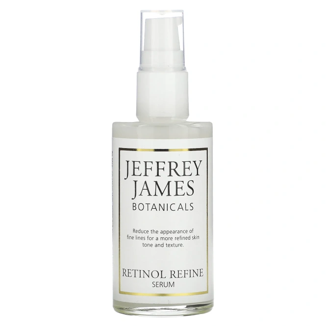 Jeffrey James Botanicals, Retinol Refine, сыворотка с ретинолом, 59 мл (2 унции)