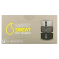 Sports Research, Набедренные повязки Sweet Sweat, серые, 3 ремешка
