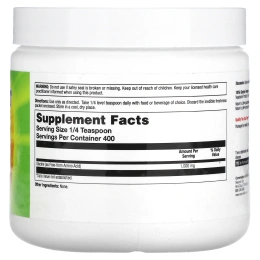Nature's Life, Порошок глицина без запаха 400 грамм
