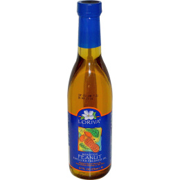 Loriva, Прессованное масло из поджаренного арахиса, 12.7 жидких унций (376 мл)