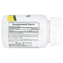 NaturesPlus, Мелатонин, 20 мг, 90 таблеток