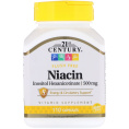 21st Century, Ниацин (гексаникотинат инозитола), 500 мг, 110 капсул