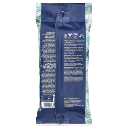 Pacifica, Дезодорантные салфетки для подмышек с кокосовым молоком и эфирными маслами, 30 предварительно увлажненных салфеток