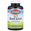 Carlson, Говяжья печень травяного откорма, 180 капсул