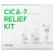 Cosrx, Cica-7 Relief, набор с готу колой, для чувствительной кожи, набор из 3 предметов