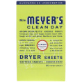 Mrs. Meyers Clean Day, Антистатические салфетки, аромат вербены, 80 шт.