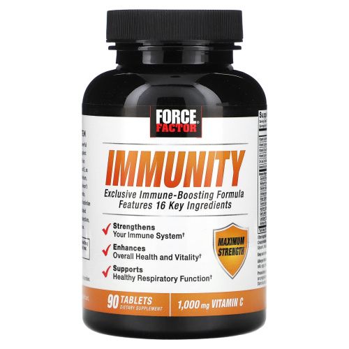 Force Factor, Immunity, 1,000 mg, 90 Tablets