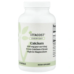 Vitacost, кальций, 250 капсул (150 мг в 1 капсуле)