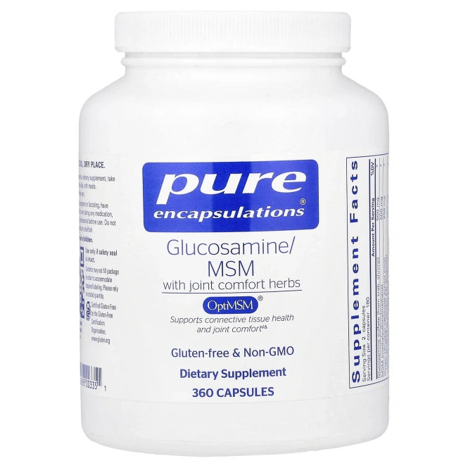 Pure Encapsulations, Glucosamine MSM with Joint Comfort Herbs, 360 Capsules