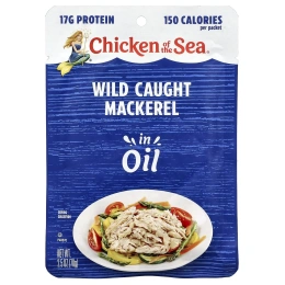 Chicken of the Sea, Скумбрия в масле, 70 г (2,5 унции)